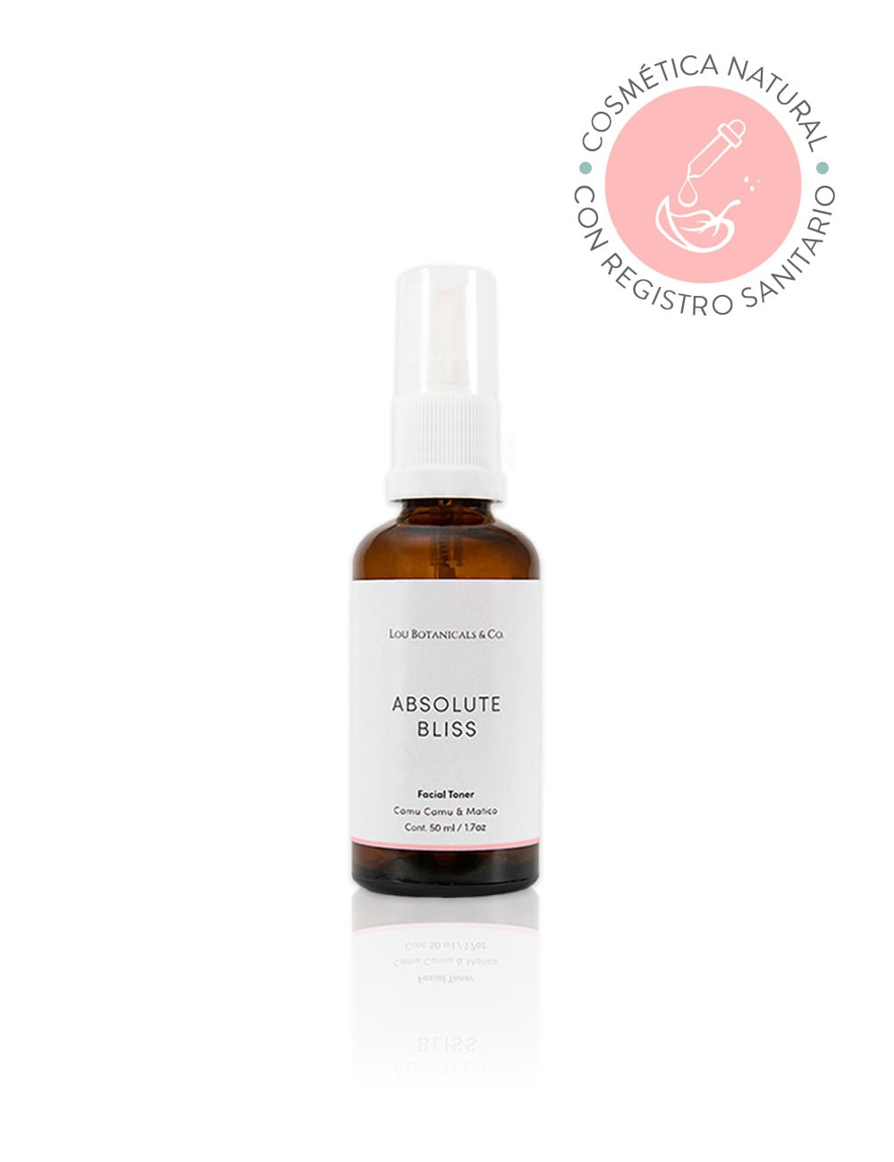 Tonico astringente natural y organico para piel mixta o grasa de 50 ml Absolute Bliss