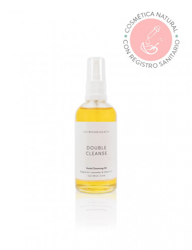 Aceite natural y organico de limpieza facial de 100 ml Double Cleanse