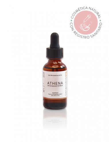 Serum facial de vitamina C natural y organico con sacha inchi aguaje  moringa