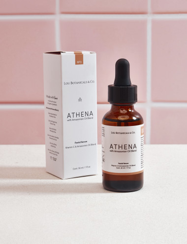 Serum facial de vitamina C natural y organico con sacha inchi aguaje  moringa